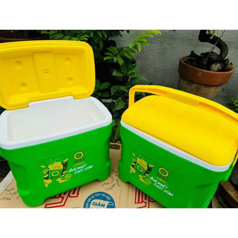 THÙNG ĐÁ 8 LÍT  NẮP LIỀN GIAO MẪU NGẪU NHIÊN