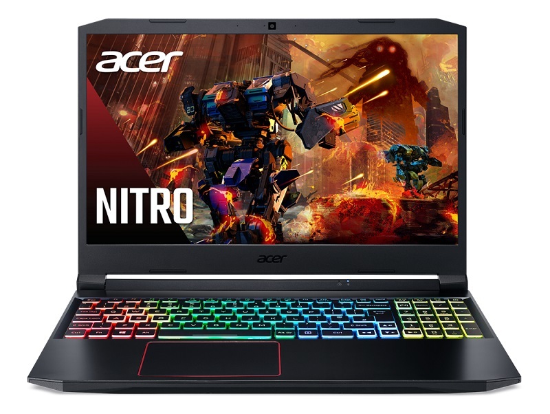 Máy tính xách tay Acer Nitro 5 AN515-55-55E3, Core i5-10300H(2.50 GHz,8MB), 16GBRAM, 512GBSSD, GeForce RTX 2060 6G