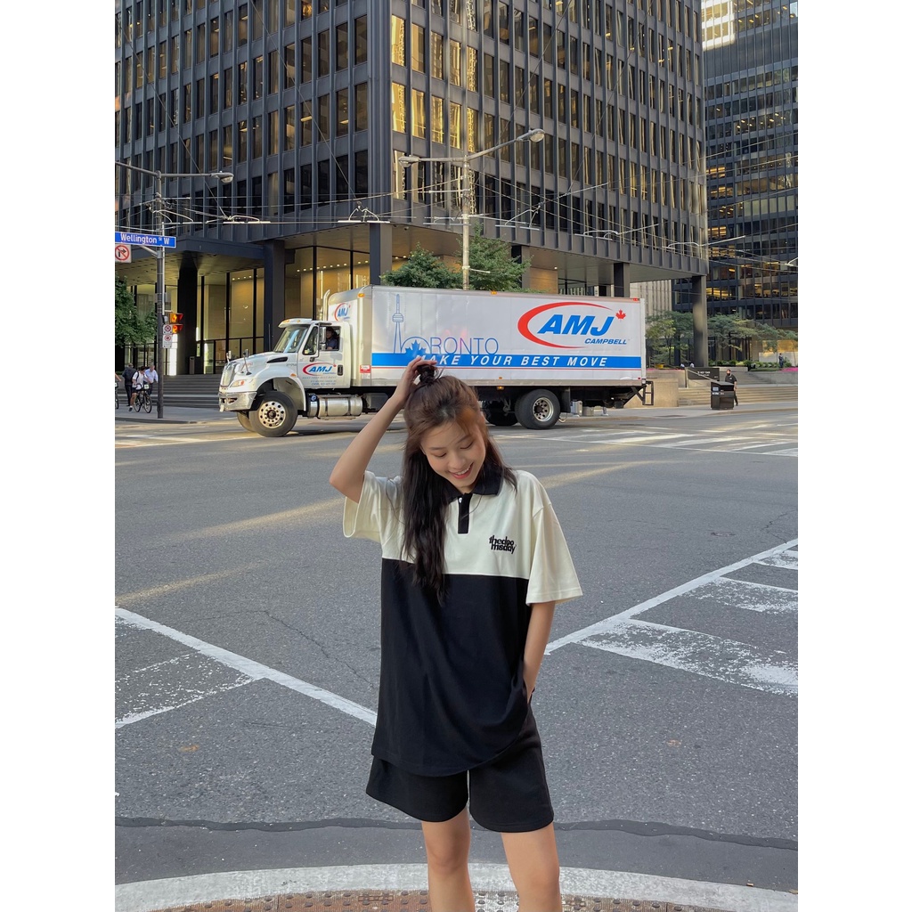 TDD®️ Áo Polo 2-TONE - Áo cá sấu