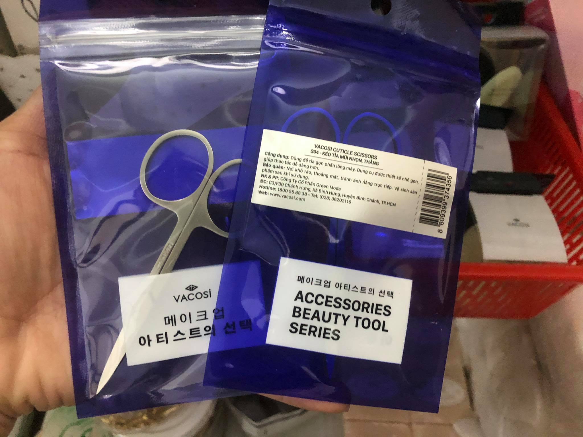 [HCM]Kéo Vacosi mũi nhọn