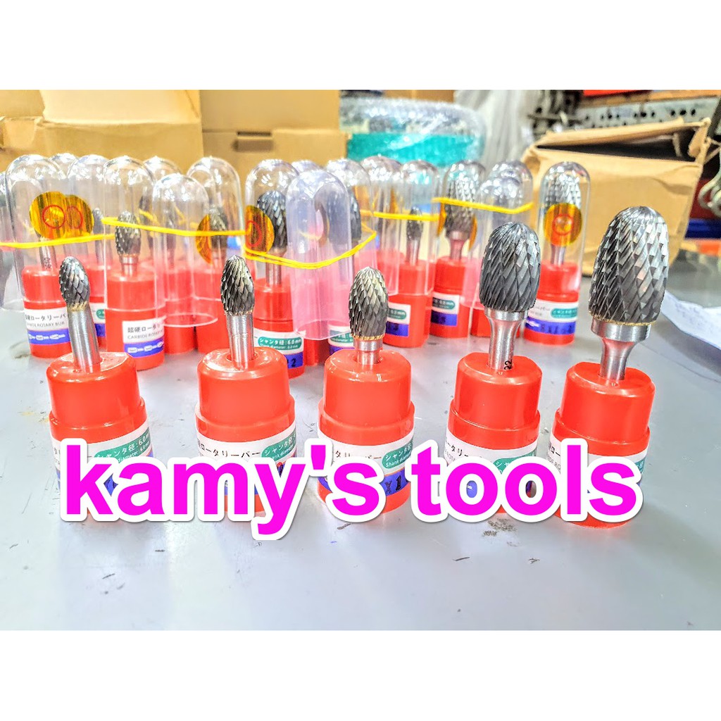 [HCM]Mũi Mài Mũi Doa Hợp Kim Thép Ex 6mm 8mm 10mm 14mm 16mm