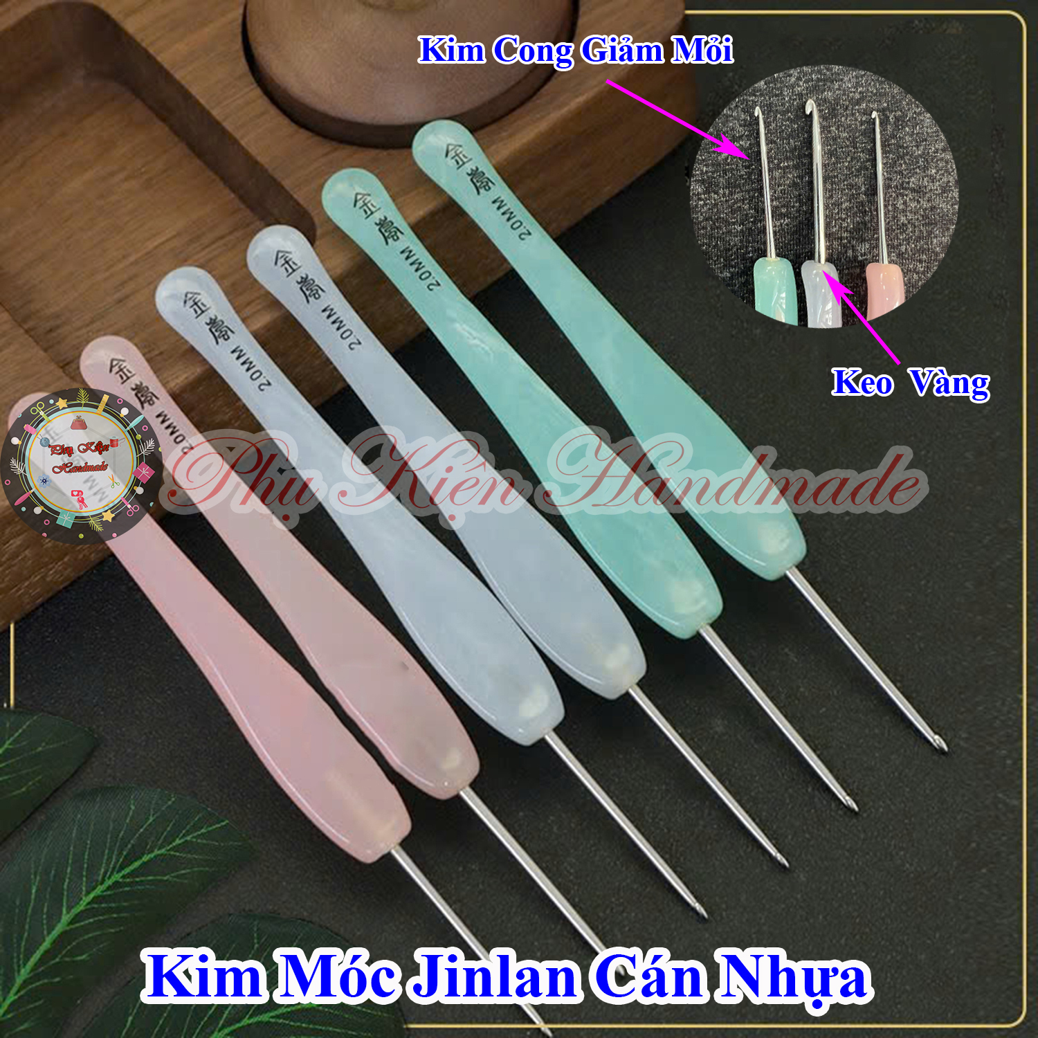 Kim móc Jinlan cán nhựa