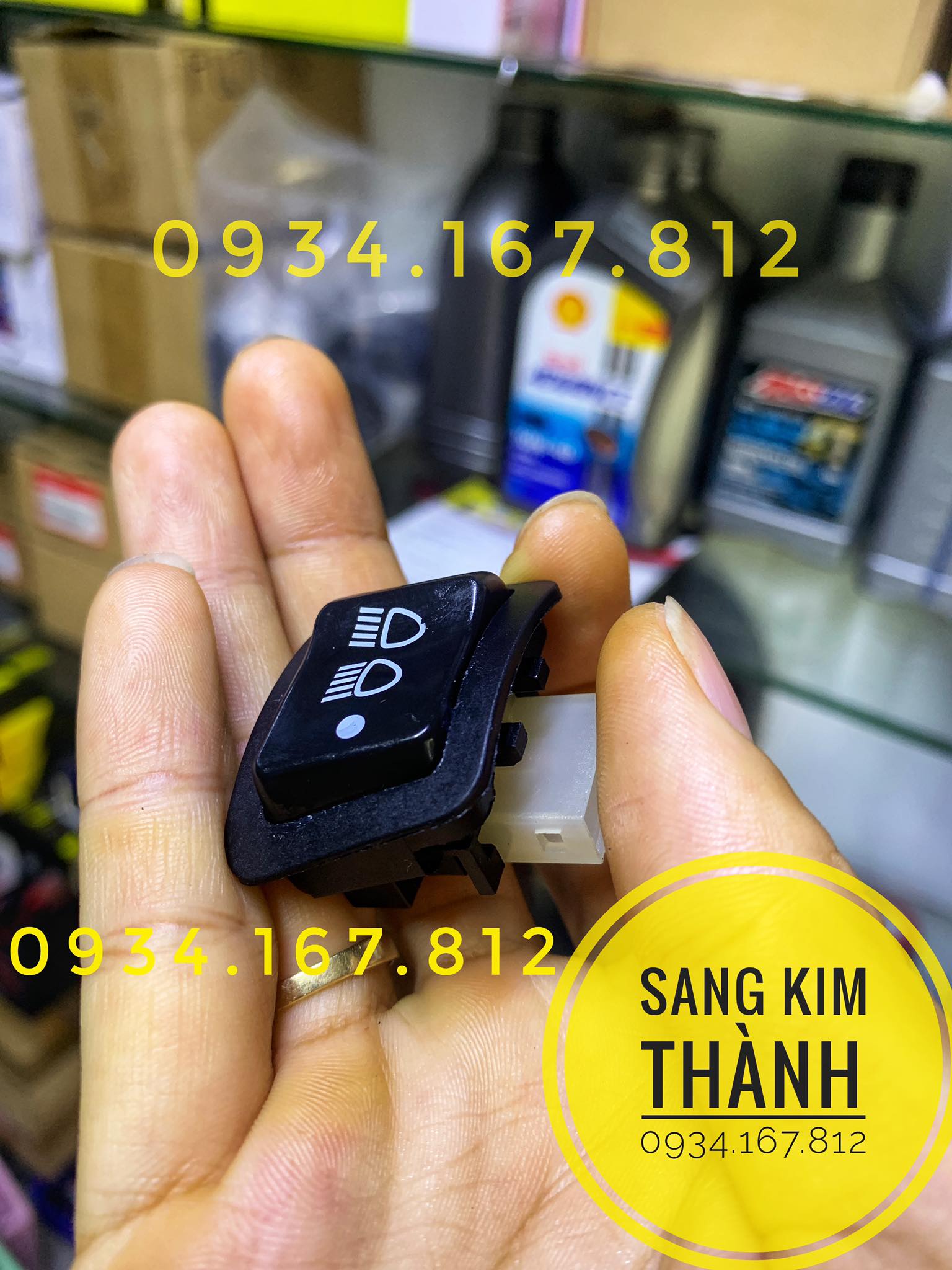 Công Tắc TẮT ĐÈN Xe VISION, WAVE RSX, WAVE ALPHA, BLADE Hàng Cao Cấp