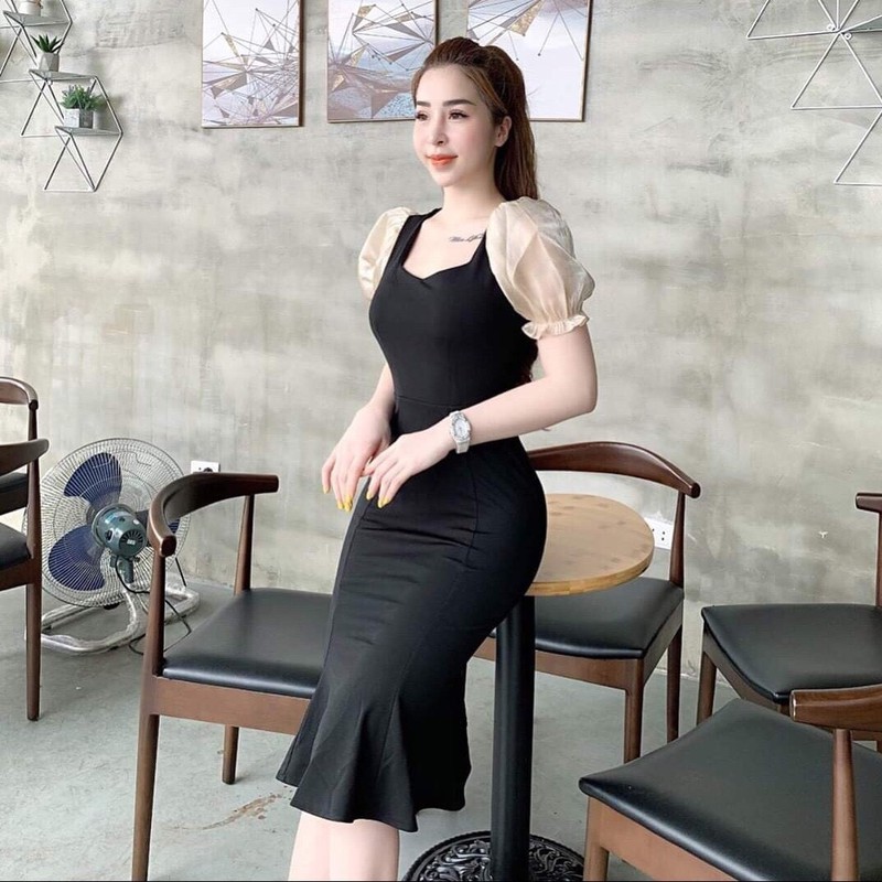 Đầm Ôm đuôi cá tôn dáng chuẩn
