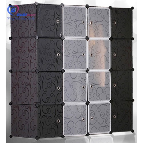[HCM]Tủ nhựa ghép 16 ô