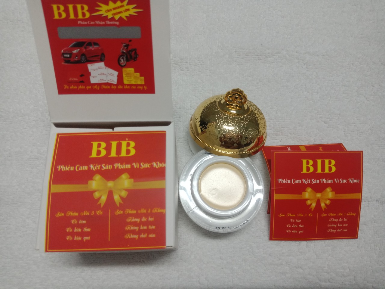 KEM DƯỠNG DA MẶT BIB 10 IN 1 16G