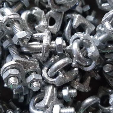 Ốc siết cáp mạ kẽm từ 6mm, 8mm