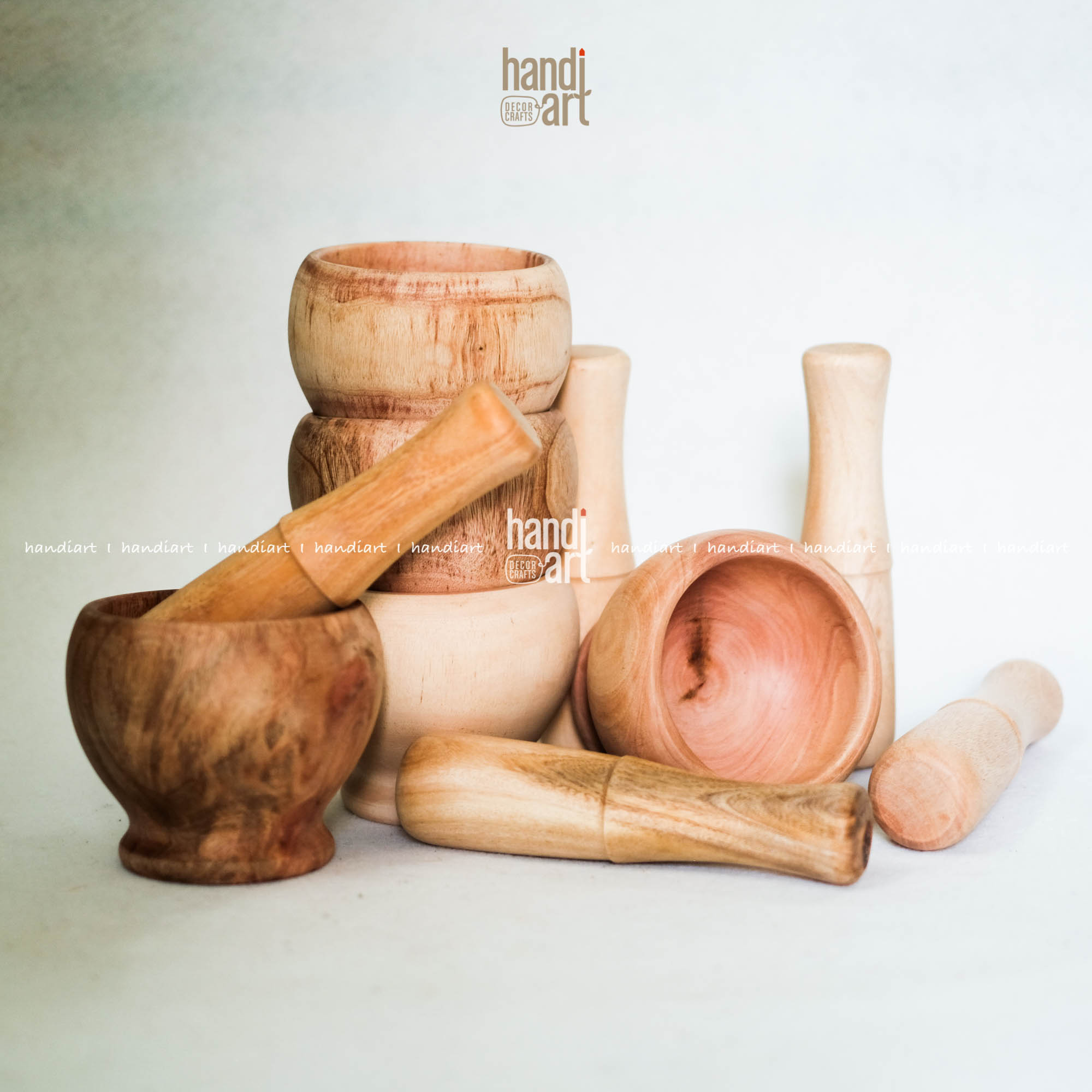 Mortar pestle Wood modern-mortar pestle