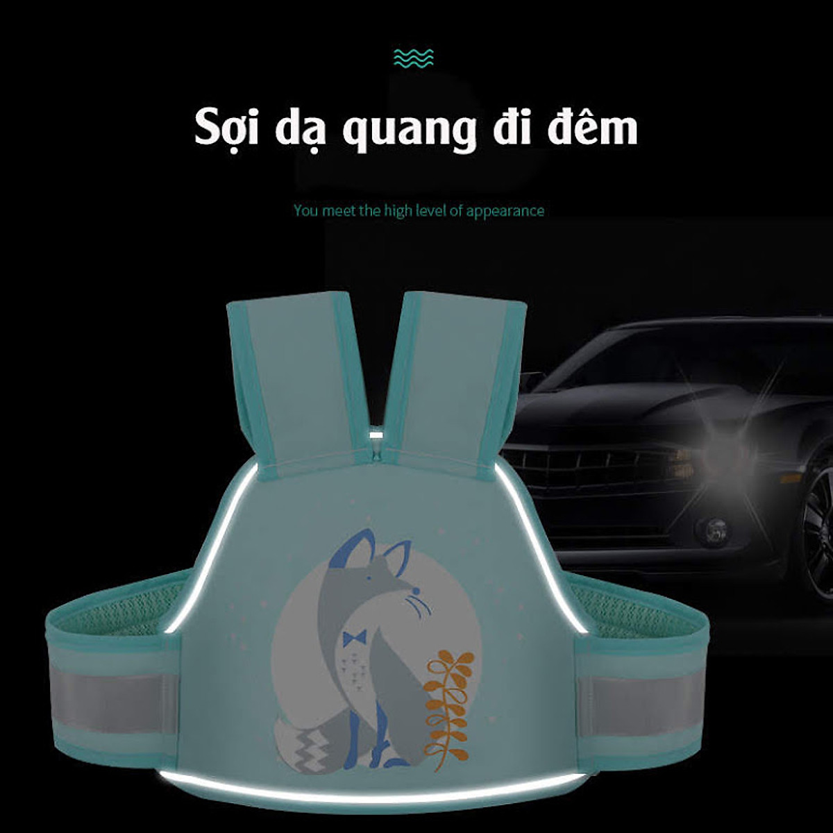 [HCM]Đai nịt an toàn cho trẻ em ngồi xe máy