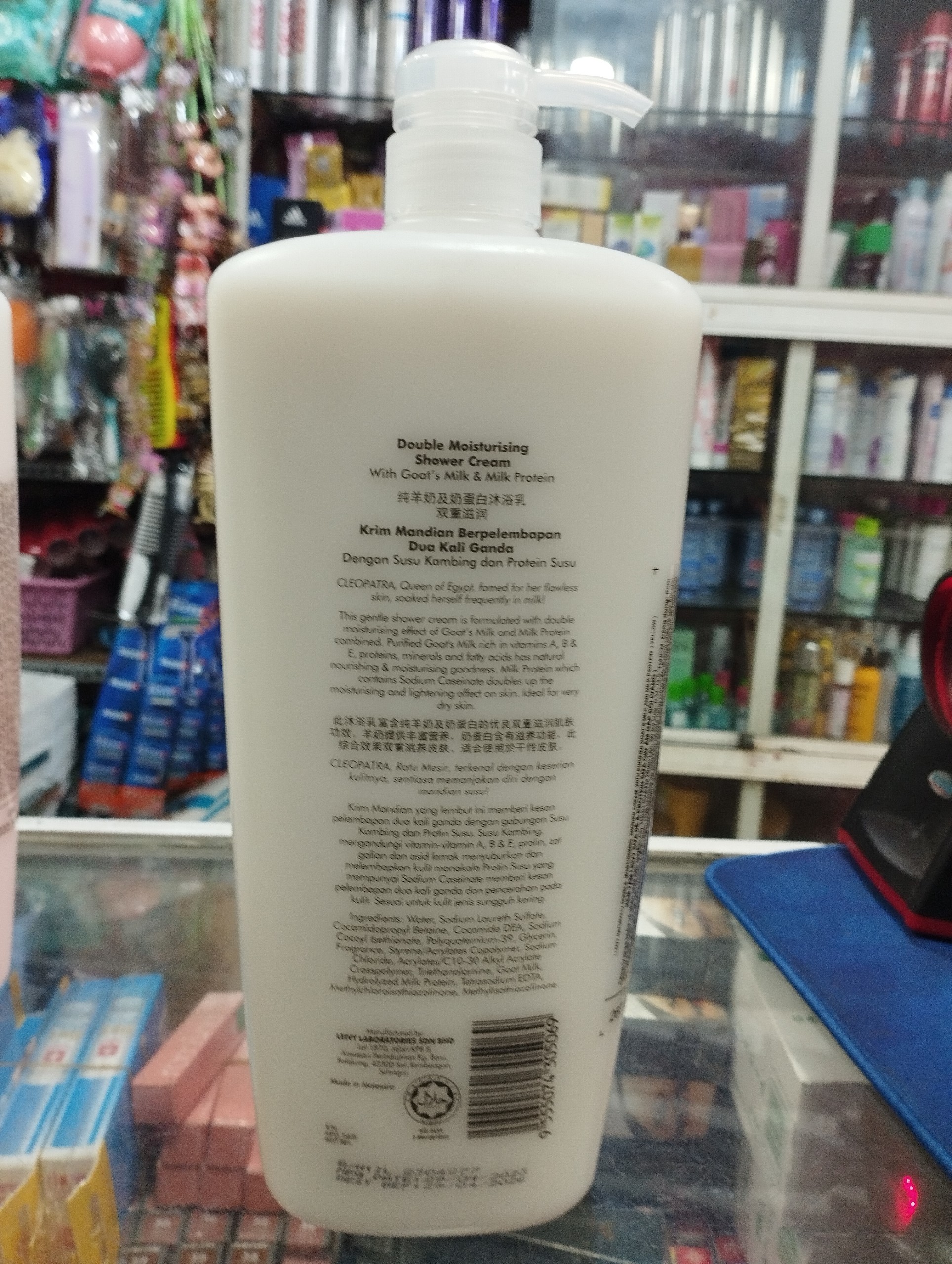 [HCM]Sữa tắm Dê cao cấp Leivy Naturally 1150ml