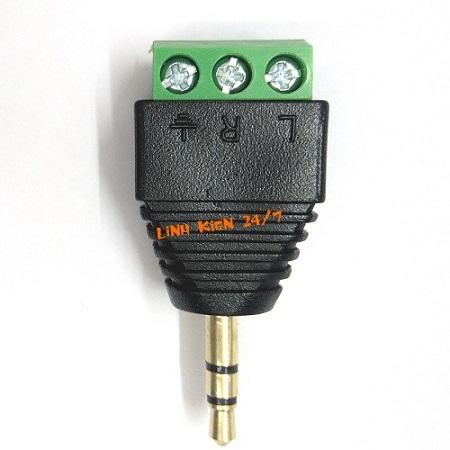 JACK AUDIO 3.5 LOẠI 3P VẶN ỐC (1 CẶP)