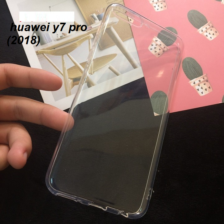 Ốp lưng silicon cao cấp huawei y7 pro (2018)