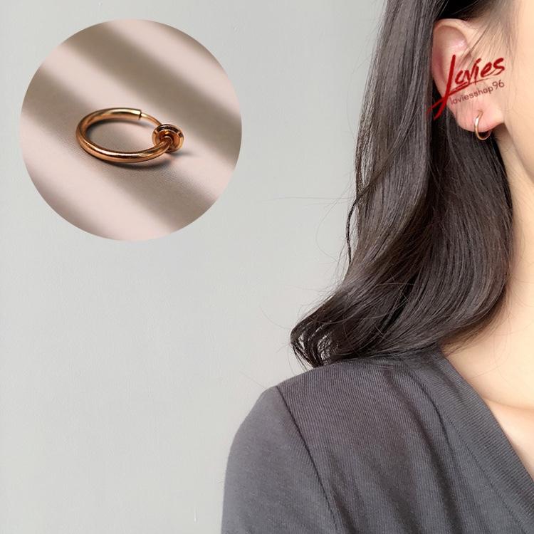 [HCM]Khuyên tai tròn basic siêu hot ( 1 chiếc)
