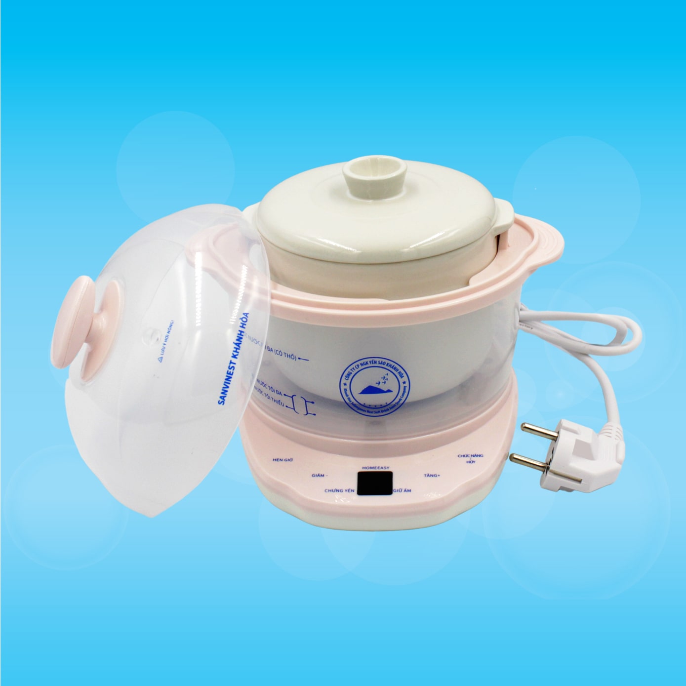 Nồi chưng yến sào điện cao cấp 0.8L