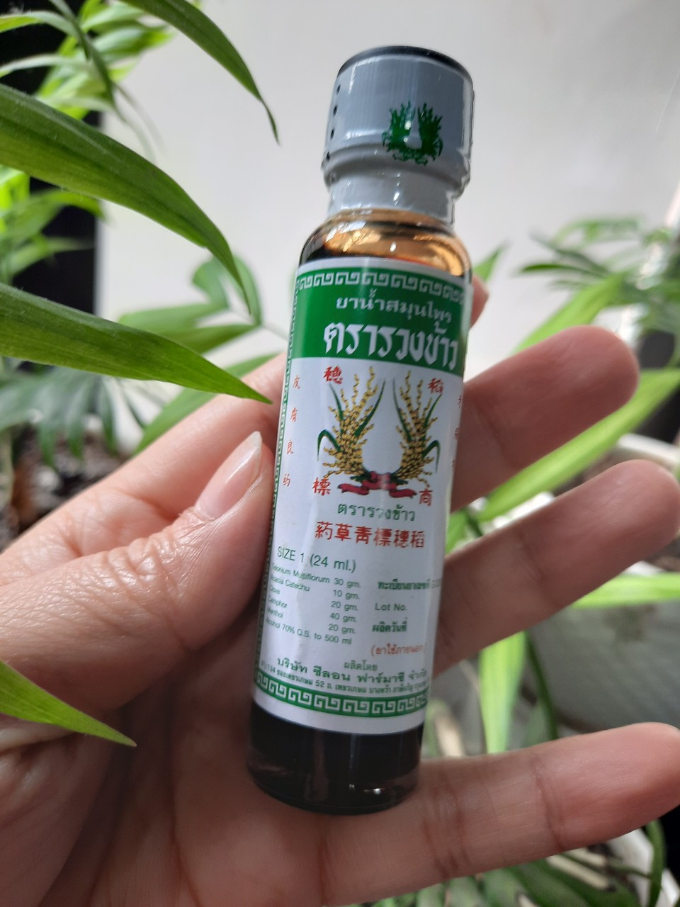 Dầu đa chức năng bông lúa Minyak Thái Lan 24ml