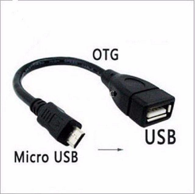 Cáp OTG V3 mini USB (đầu hình than)