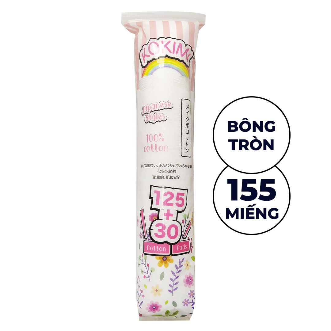 Bông Tẩy Trang Mihoo Kokimi ( 155 -210 -240 Miếng )