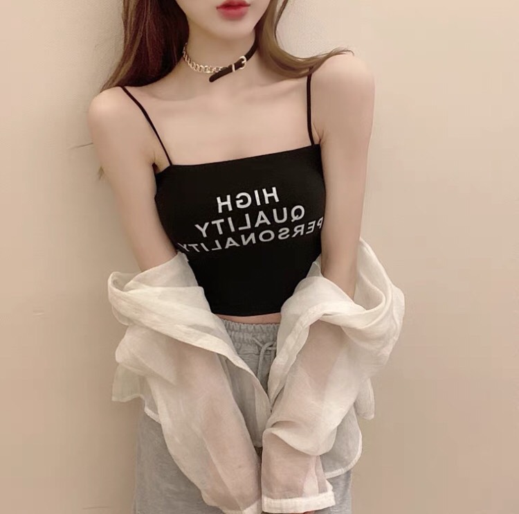 Áo Hai Dây Sợi Bún Sexy (Có Mút)
