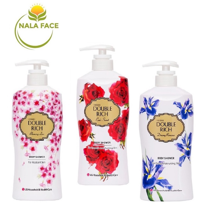 Sữa Tắm Double Rich Hương hoa 550ml