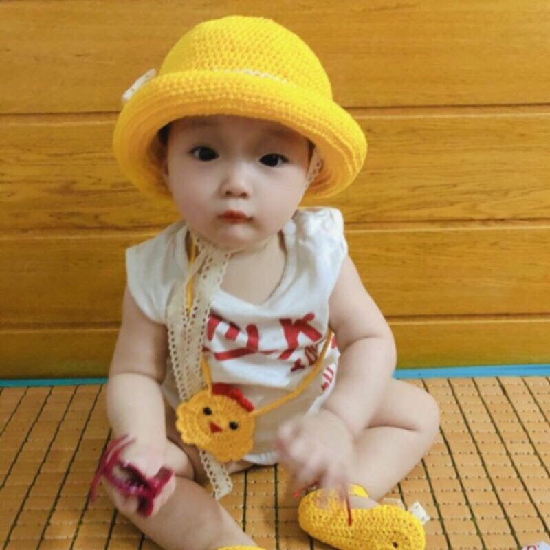 Túi đựng tỏi handmade cho bé