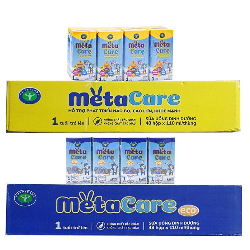Sữa Meta Care pha sẵn 110ml sản phẩm mới của Nutricare