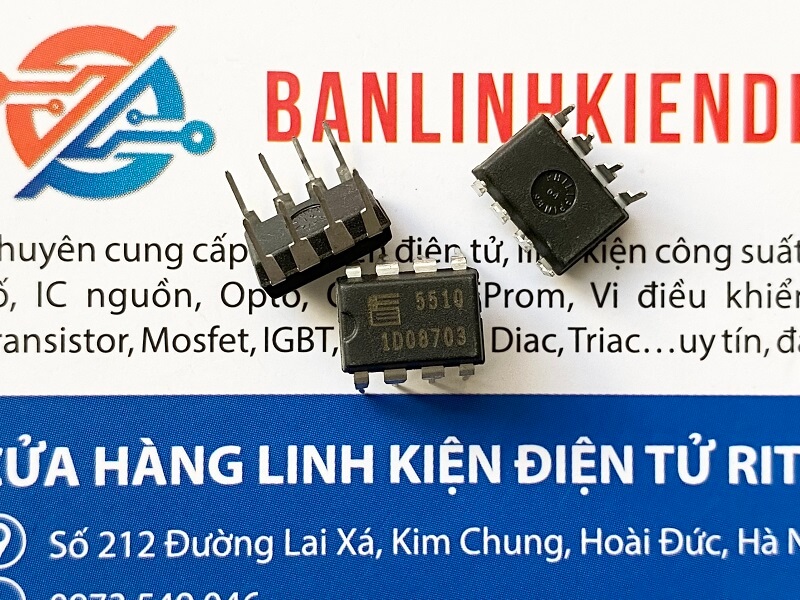 [Combo 2 chiếc] 5510, FA5510 IC Nguồn Dip-8