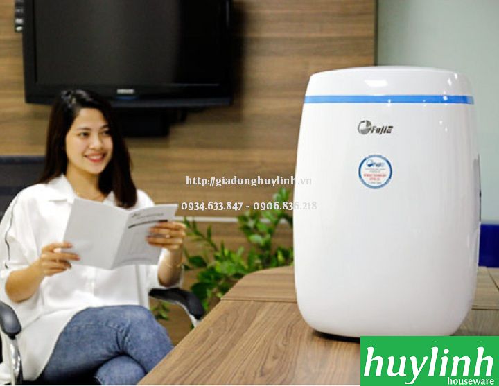 [HCM][Trả góp 0%]Máy hút ẩm dân dụng Fujie HM-614EB - 14 lít/ngày
