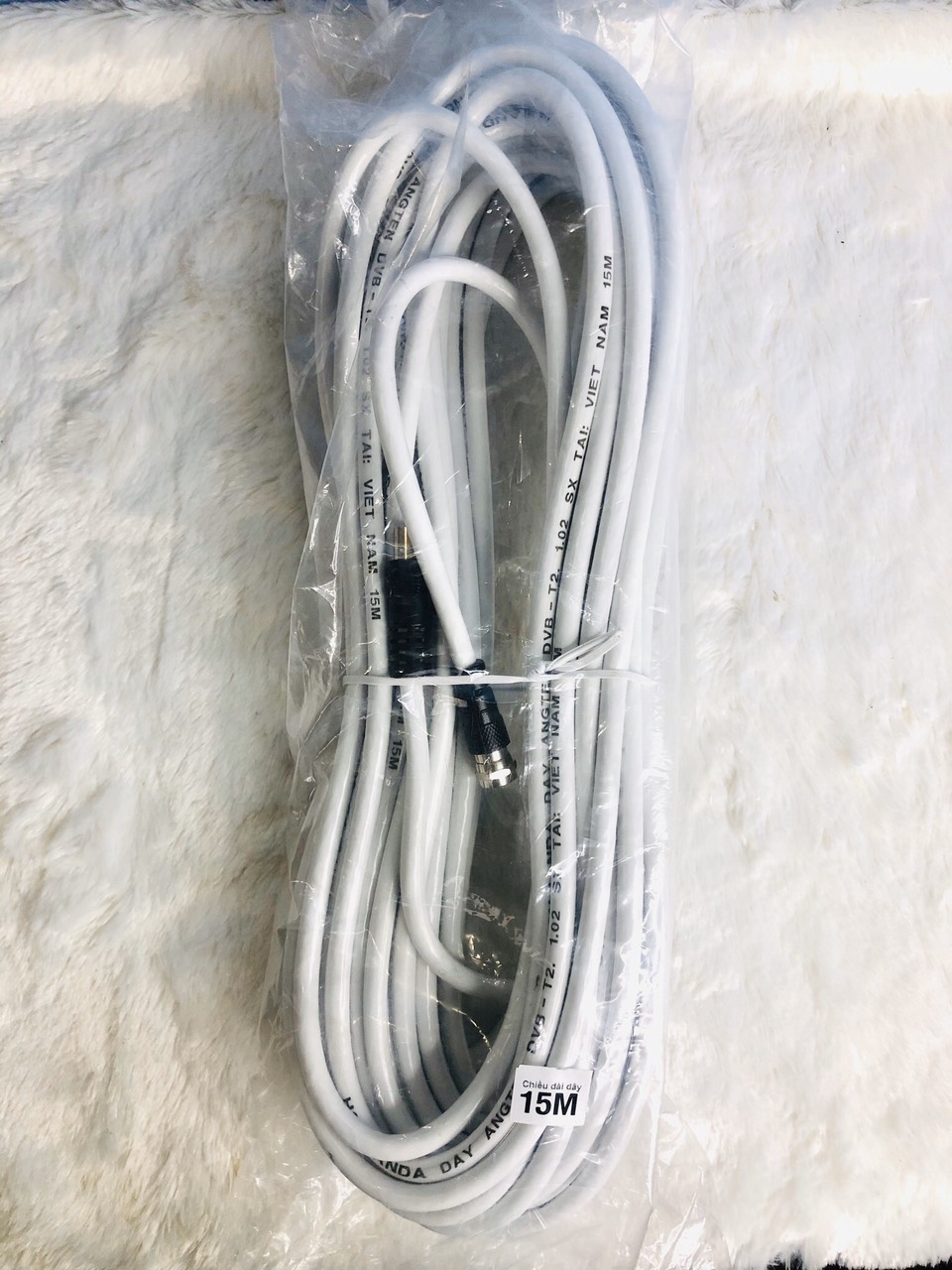 DÂY CÁP TRUYỀN HÌNH 5C 15M (Cuộn dẹp) - SP000169