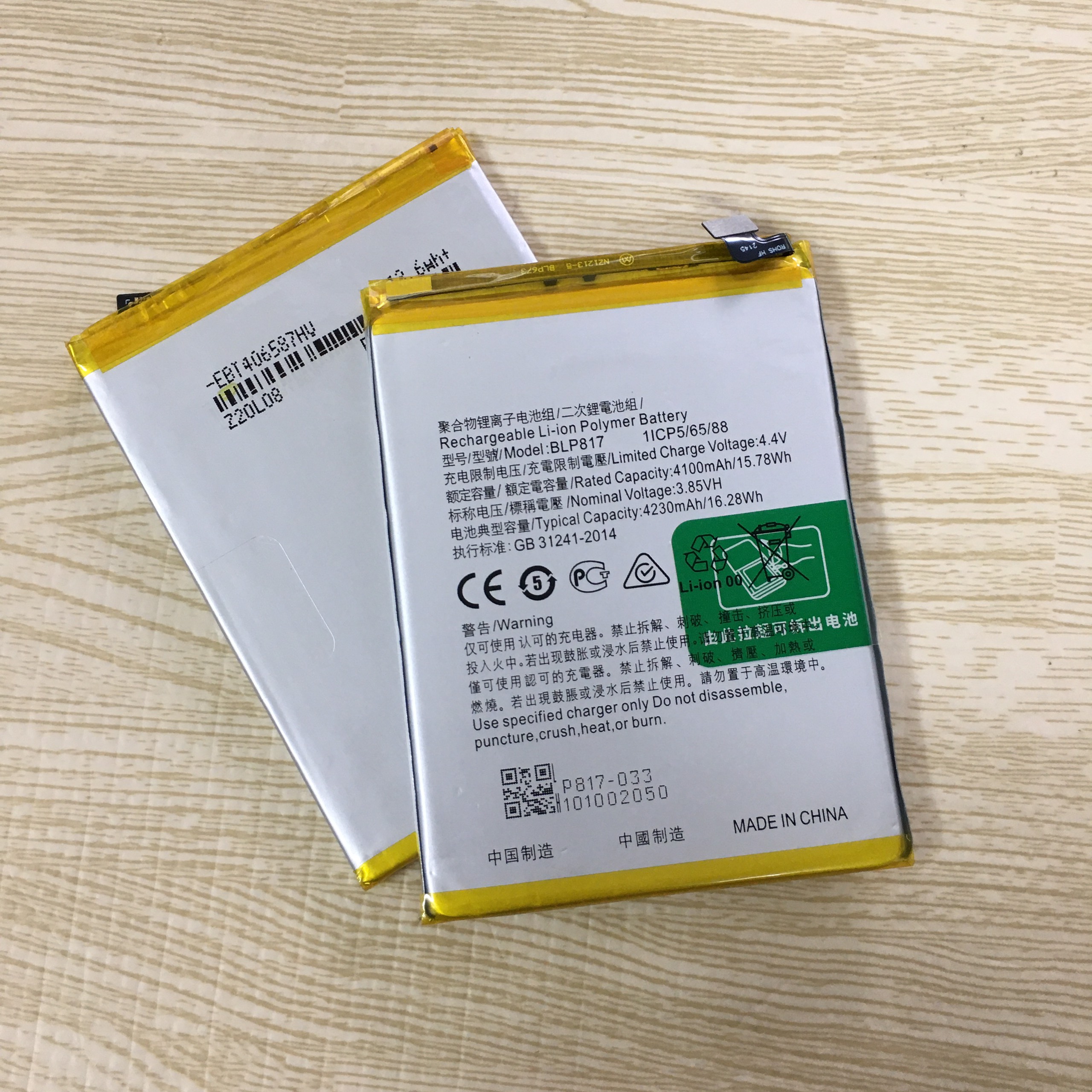 Pin oppo a15 a15s a16k blp817