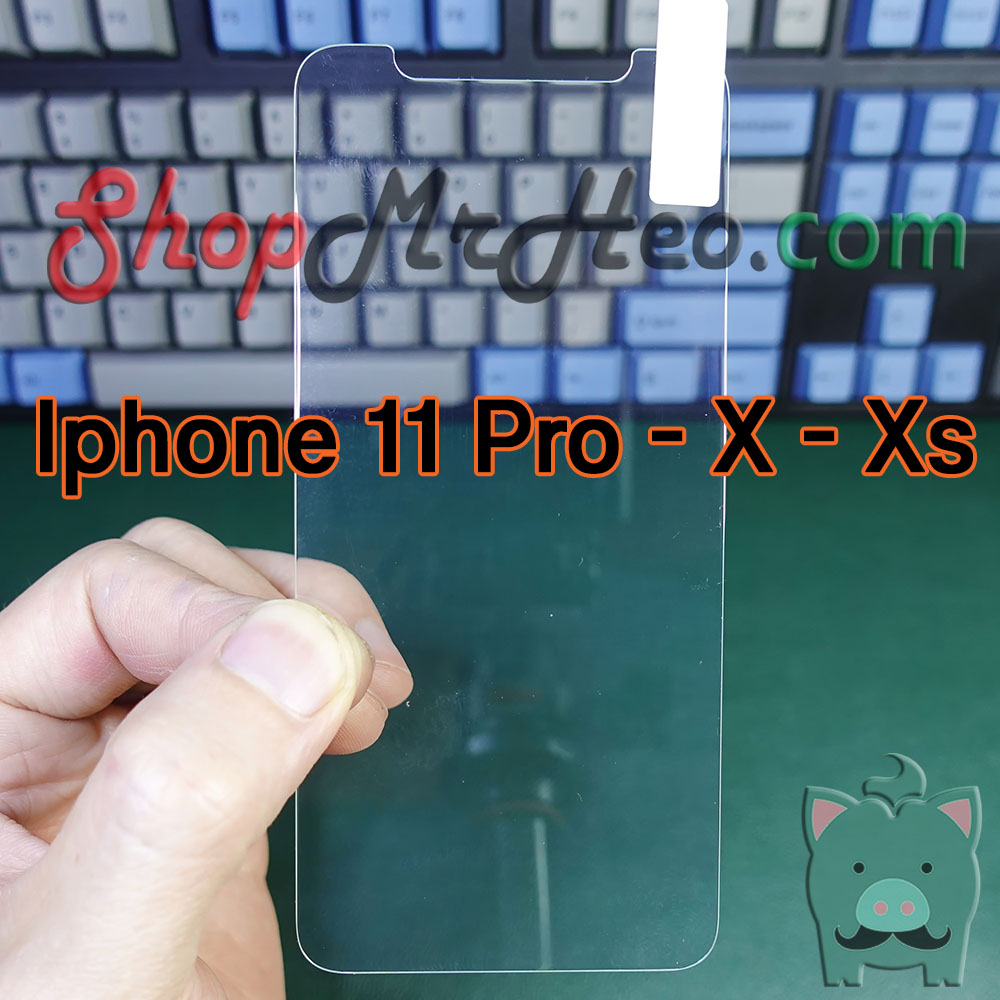 (Loại Xịn) Dán Kính Cường Lực Iphone 11 Pro - Iphone Xs - Iphone X