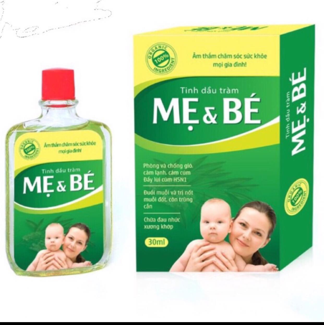 Tinh dầu tràm Mẹ và Bé hộp 30ml