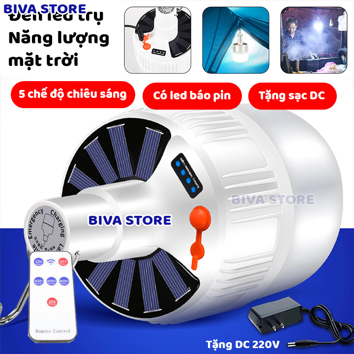 [HCM]Đèn cắm trại chợ đêm năng lượng mặt trời