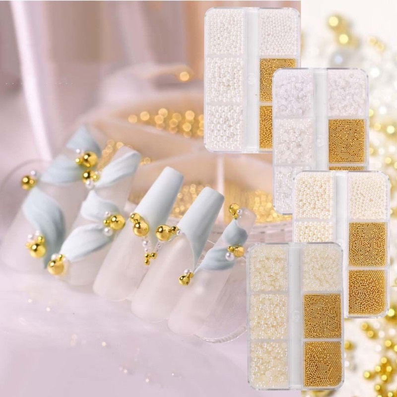 Ngọc nửa mix đủ size trang trí móng siêu xinh