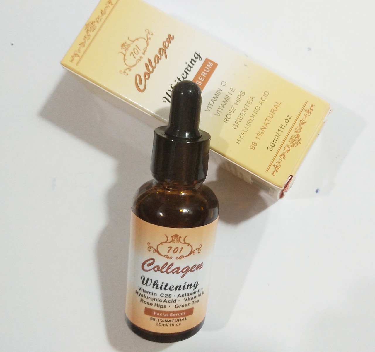 Chai SERUM COLLAGEN 701 dưỡng trắng da
