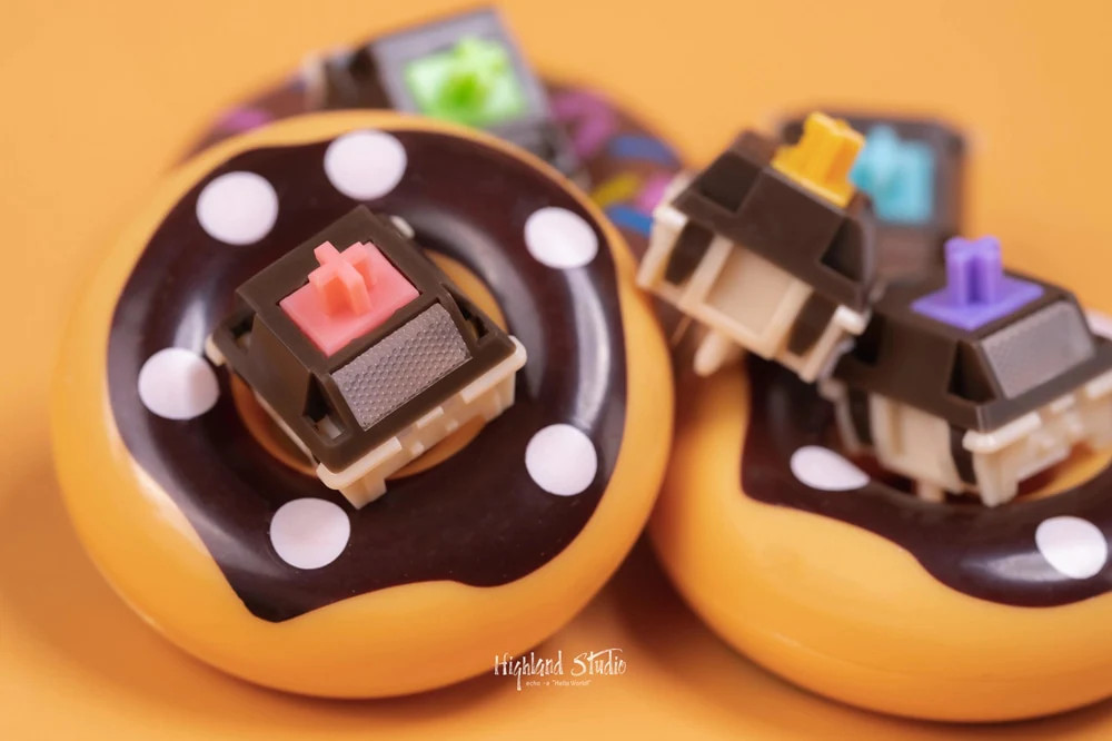 Công tắc bàn phím cơ | Switch Donuts | Linear Switch | Chất lượng cao