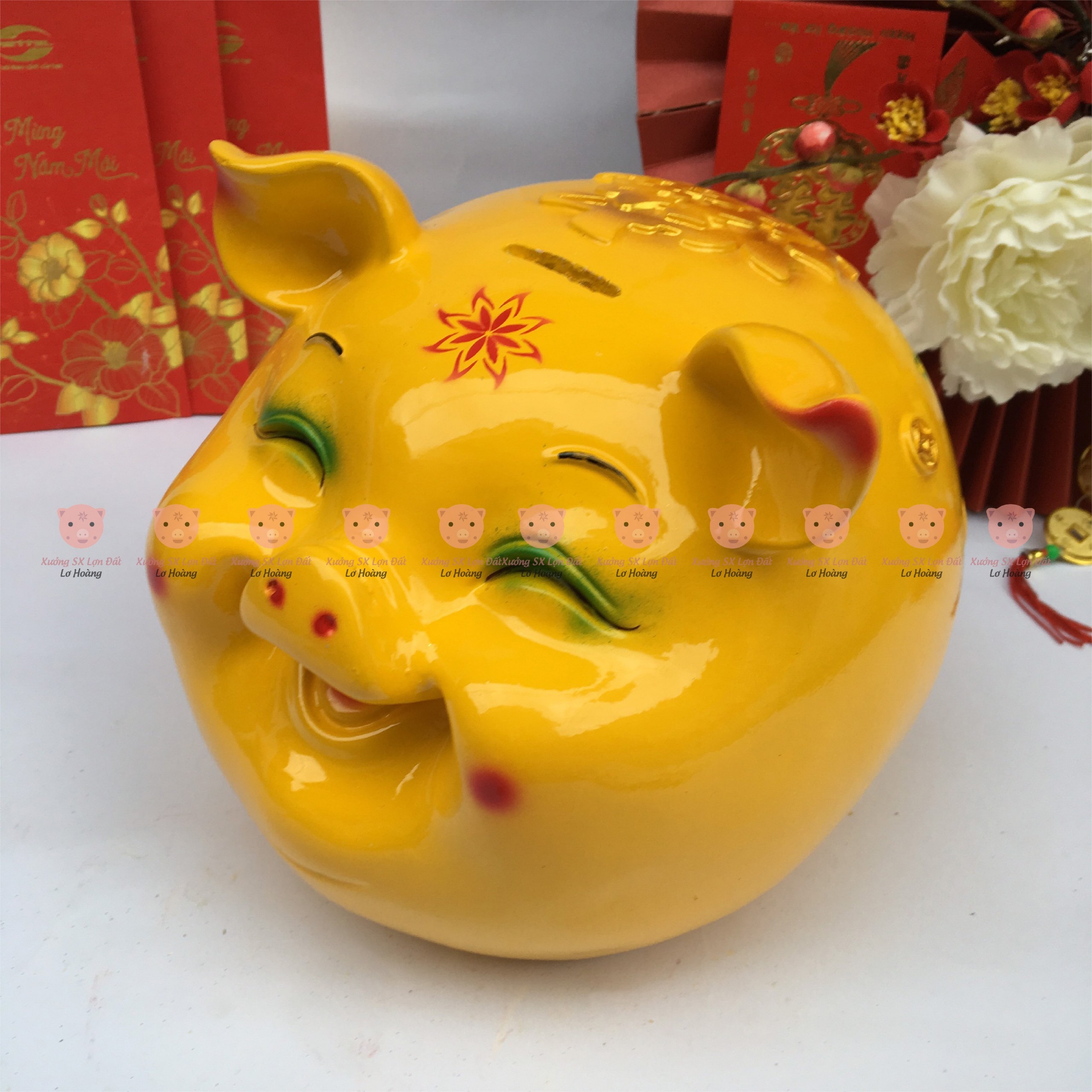 Lợn Đất Tiết Kiệm Heo Híp Hàn Quốc