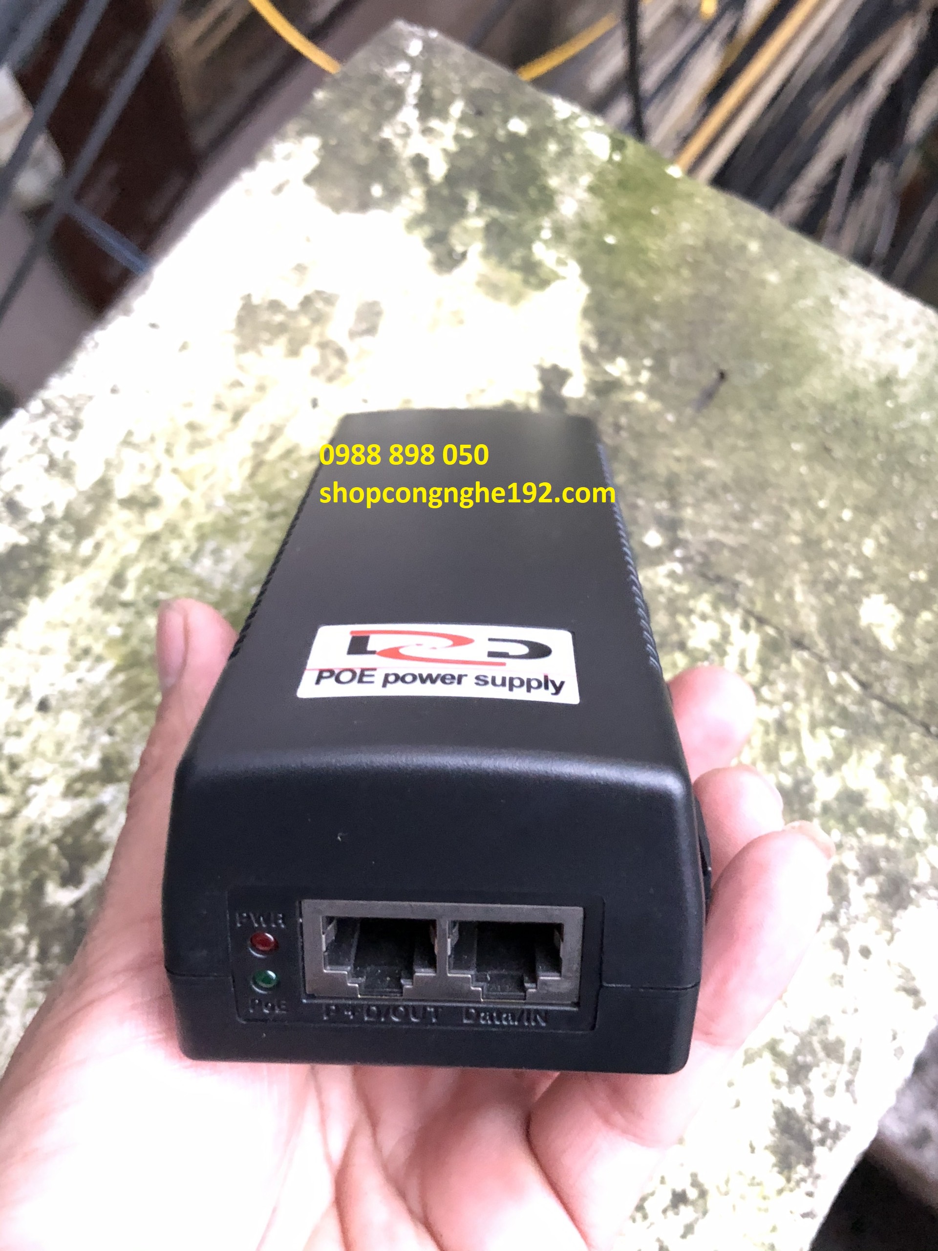 Bộ nguồn poe 48-55v/30w chuẩn 802.3af/at