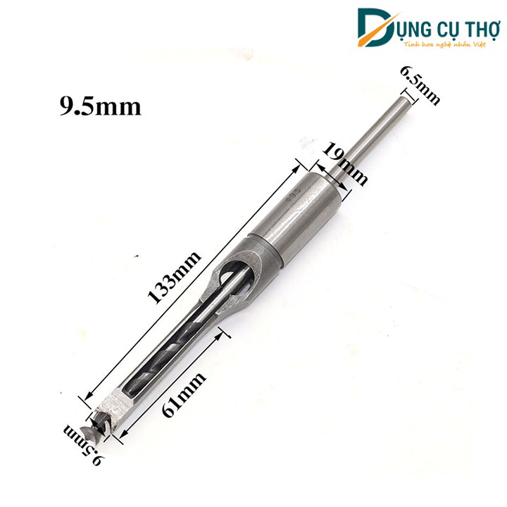 Mũi đục mộng vuông thép HSS