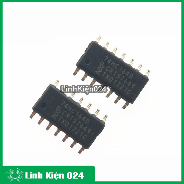 Combo 5 ic 74HC164 cổng si tốc độ cao DP16/SOP16