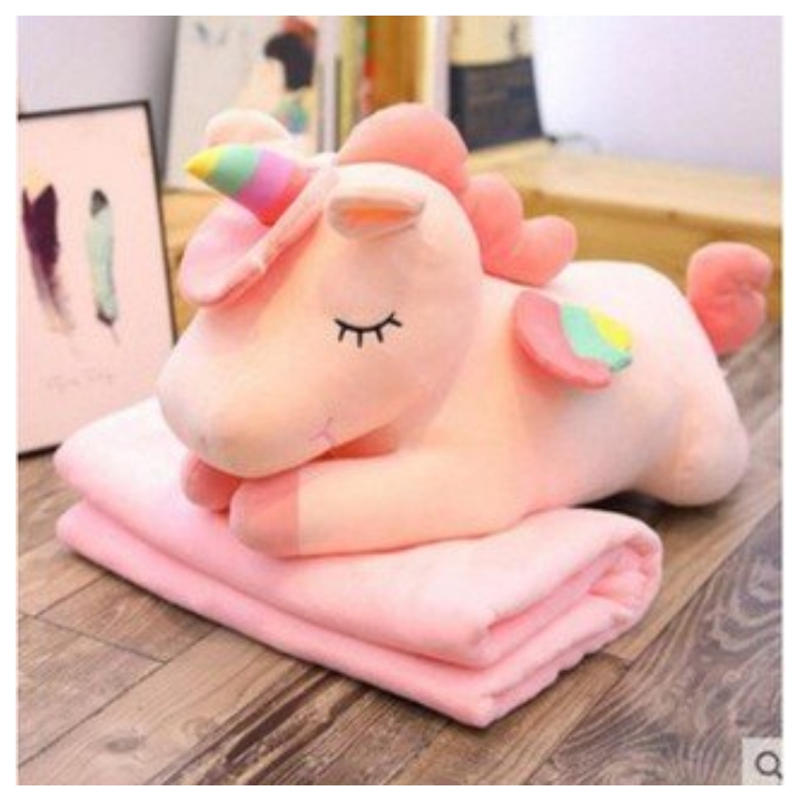 Bộ chăn gối văn phòng Pony tóc dài