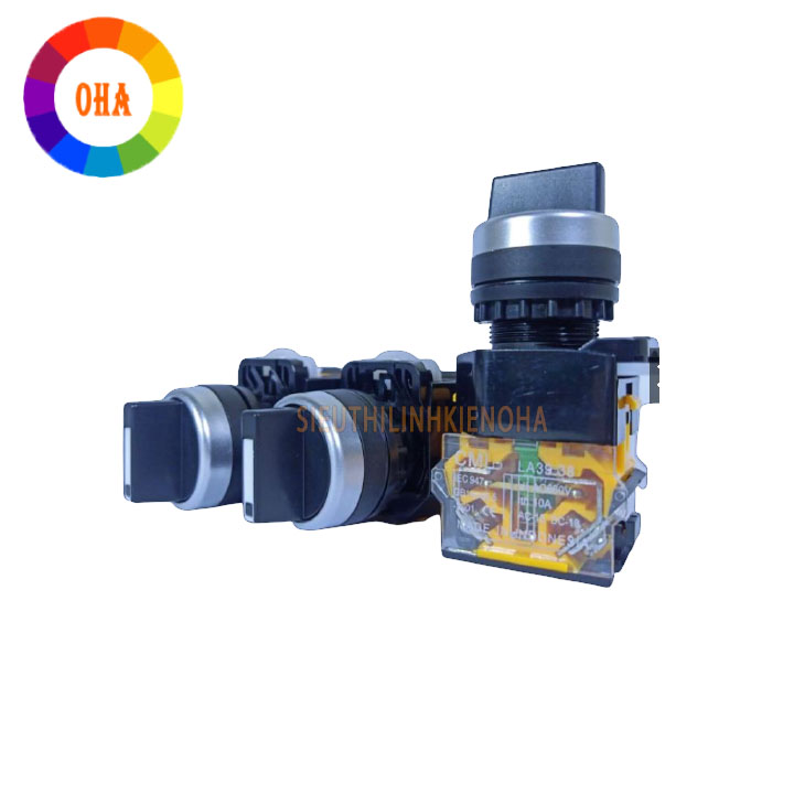 Công Tắc Xoay 2 VỊ Trí, Xoay 3 Vị Trí Phi 22