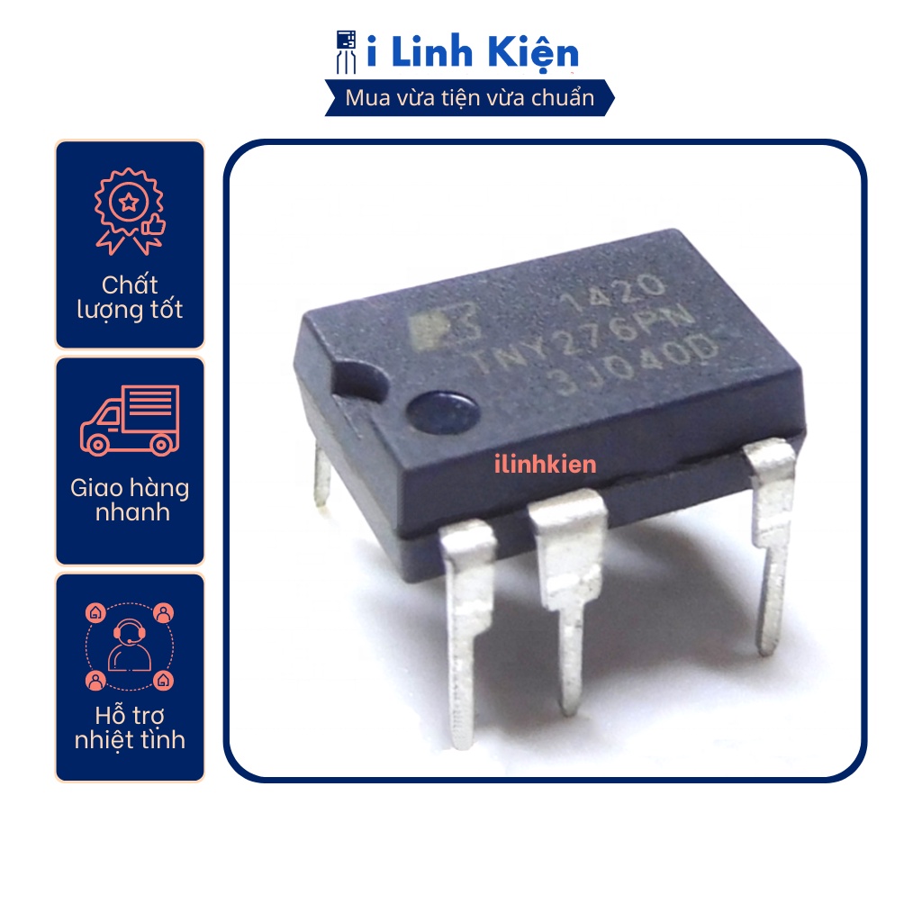 Ic nguồn TNY276PN DIP-7 chính hãng Power Integrations