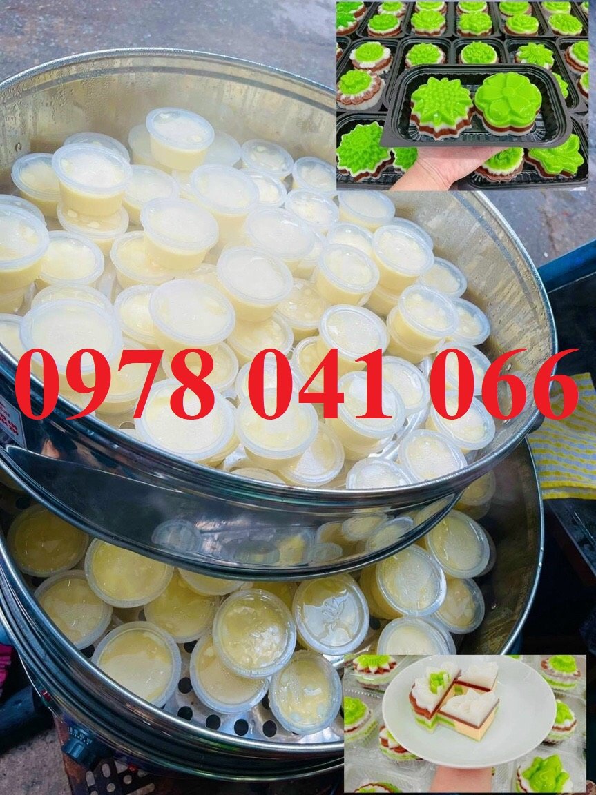Nồi hấp bánh flan 40cm chạy điện 3 tầng hấp