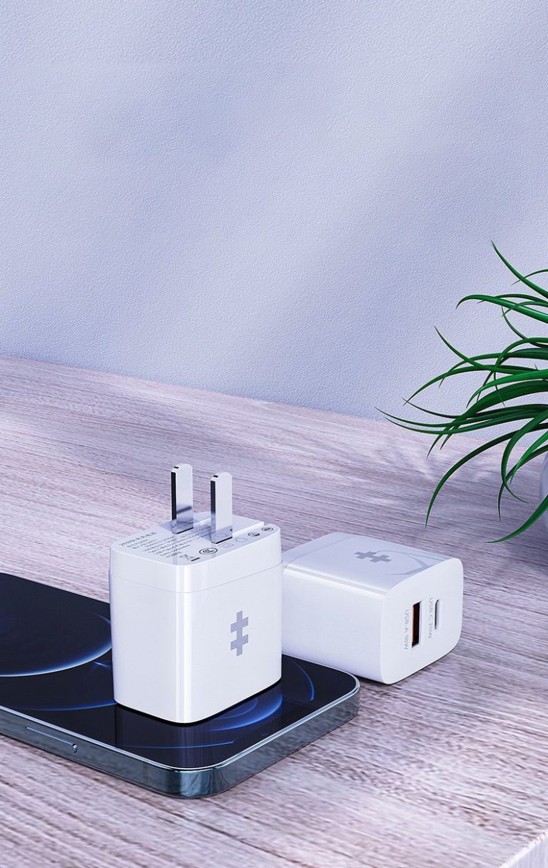 Sạc 2 cổng HyperJuice 20W Charger Small Size - chính hãng