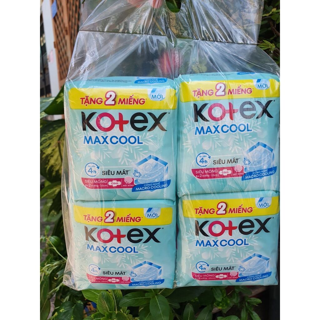 Băng Vệ Sinh Kotex Cool Siêu Mỏng