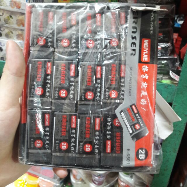 30 viên tẩy bút chì, gôm tẩy chì đen
