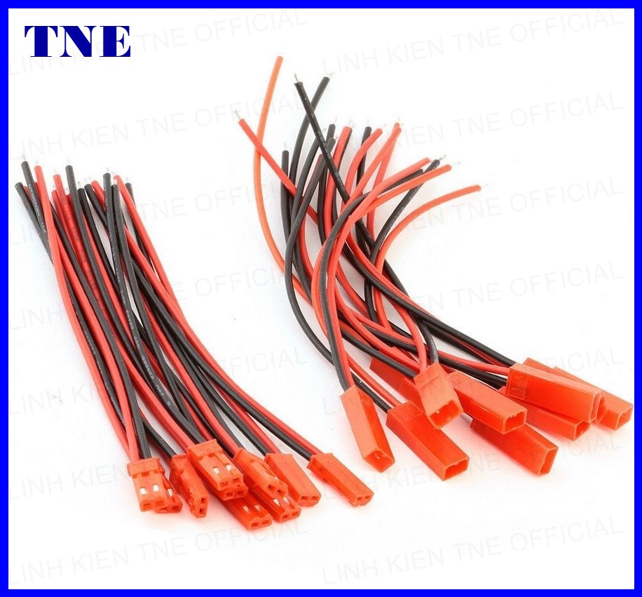Cặp Jack kết nối JST-2P 2 Pin 20CM