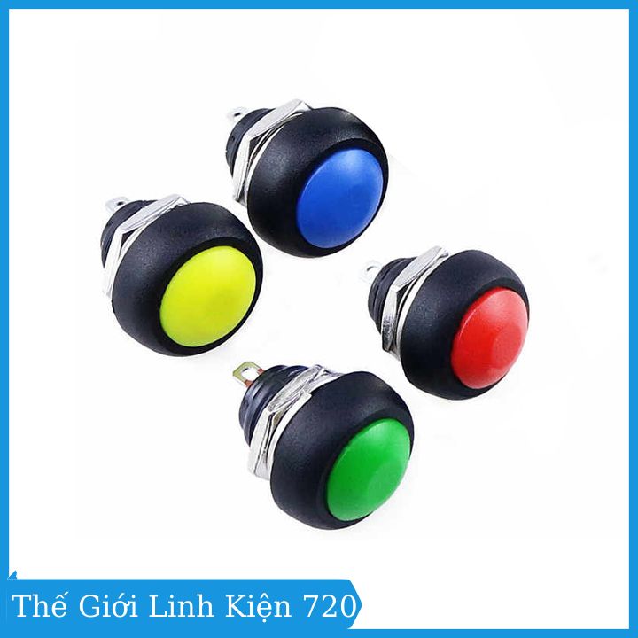 Pbs-33B Waterproof Push Button Switch 12mm