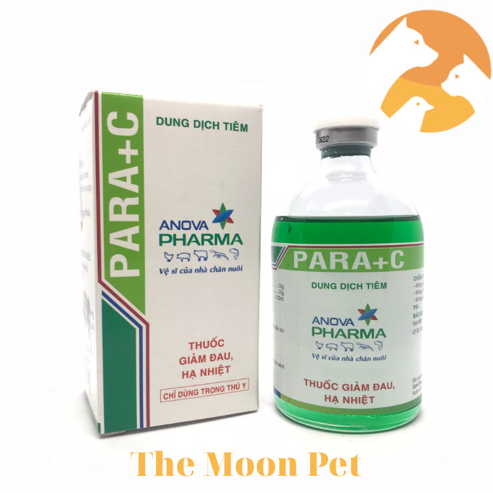 PARA+C [100 ml] Giảm đau, hạ nhiệt vật nuôi