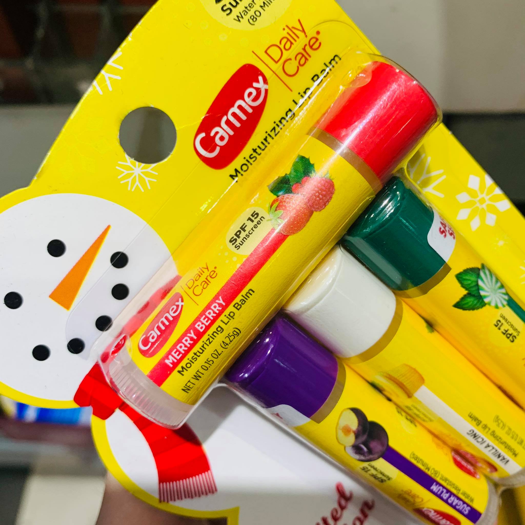 [Saigon Scent] Son dưỡng môi Carmex Daily Care Lip Balm ( 4.25g/ thỏi )